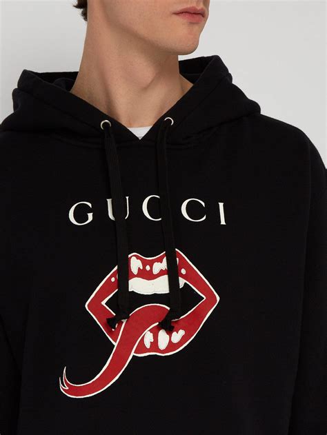 gucci black sweater lips|gucci sweater on blackish.